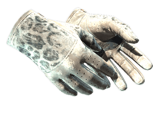 ★ Driver Gloves | Snow Leopard (Battle-Scarred)