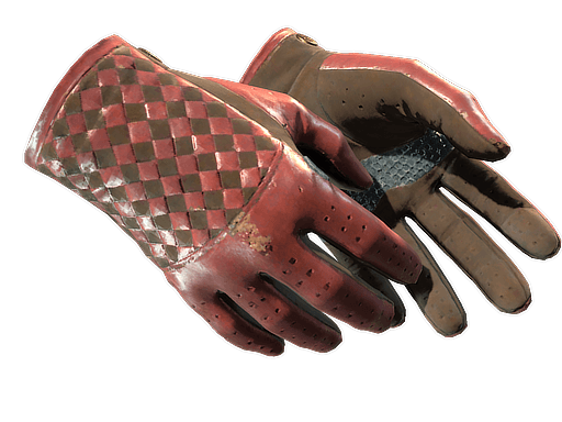 ★ Driver Gloves | Crimson Weave (Well-Worn)
