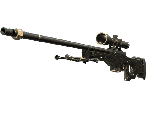AWP | Black Nile (Well-Worn)