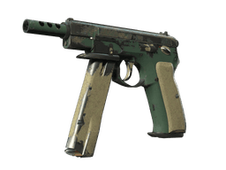 CZ75-Auto | Green Plaid (Battle-Scarred)