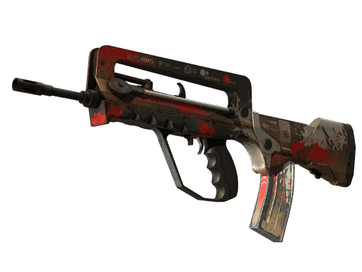 StatTrak™ FAMAS | Roll Cage (Battle-Scarred)