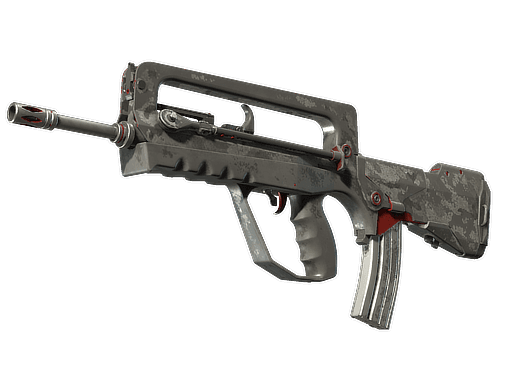 FAMAS | Grey Ghost (Battle-Scarred)