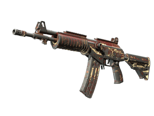 StatTrak™ Galil AR | Crimson Tsunami (Battle-Scarred)