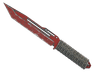 ★ Paracord Knife | Crimson Web (Battle-Scarred)