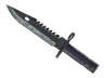 ★ M9 Bayonet | Ultraviolet (Battle-Scarred)