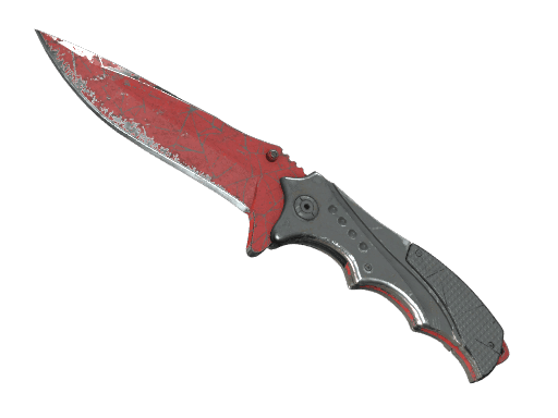 ★ Nomad Knife | Crimson Web (Battle-Scarred)