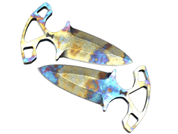 ★ Shadow Daggers | Case Hardened (Battle-Scarred)