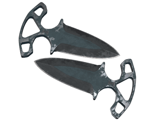 ★ Shadow Daggers | Night (Battle-Scarred)