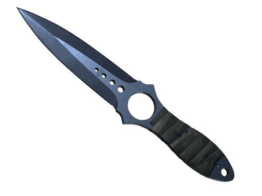 ★ StatTrak™ Skeleton Knife | Blue Steel (Battle-Scarred)