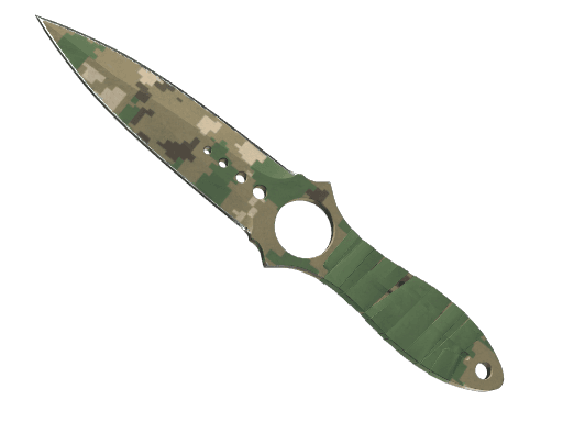 ★ StatTrak™ Skeleton Knife | Forest DDPAT (Well-Worn)