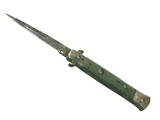 ★ StatTrak™ Stiletto Knife | Forest DDPAT (Battle-Scarred)