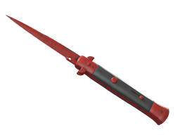 ★ Stiletto Knife | Crimson Web (Factory New)