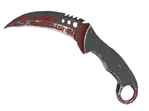 ★ Talon Knife | Crimson Web (Battle-Scarred)