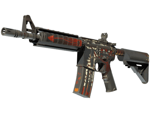 StatTrak™ M4A4 | Hellfire (Battle-Scarred)