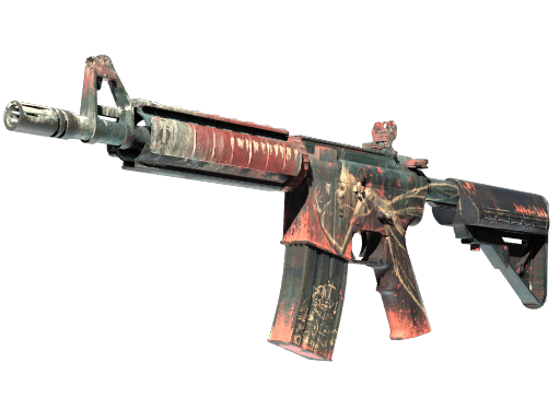 StatTrak™ M4A4 | Tooth Fairy (Well-Worn)