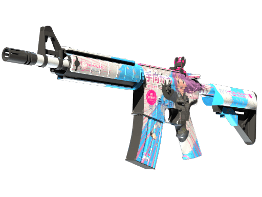 StatTrak™ M4A4 | Temukau (Minimal Wear)