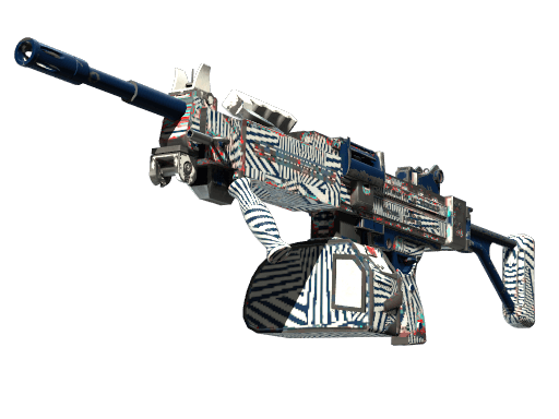 StatTrak™ Negev | Dazzle (Well-Worn)