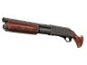 Sawed-Off | Crimson Batik (Battle-Scarred)