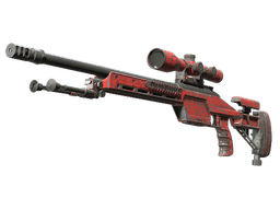 SSG 08 | Calligrafaux (Battle-Scarred)