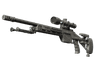 SSG 08 | Grey Smoke (Battle-Scarred)