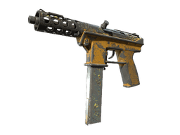 Tec-9 | Banana Leaf (Battle-Scarred)