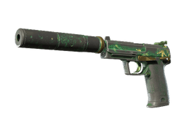 Souvenir USP-S | Tropical Breeze (Battle-Scarred)