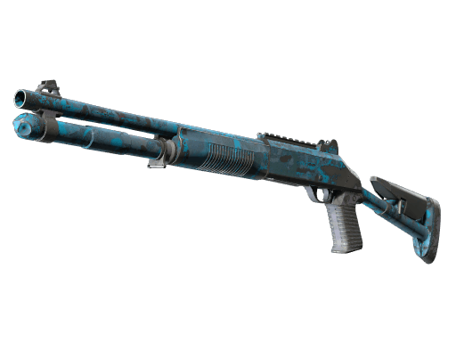 Souvenir XM1014 | VariCamo Blue (Field-Tested)