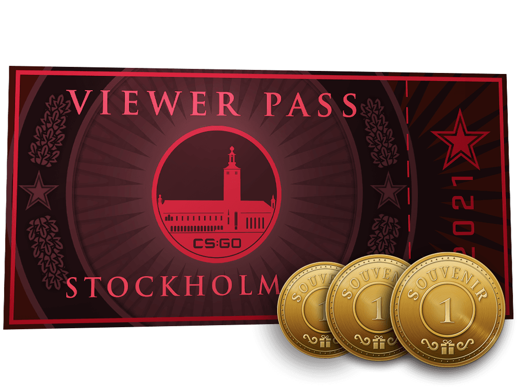 Stockholm 2021 Viewer Pass + 3 Souvenir Tokens