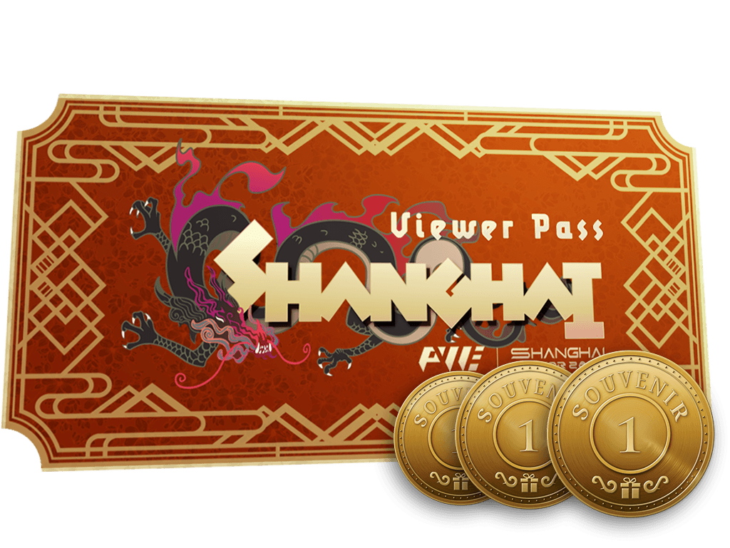 Shanghai 2024 Viewer Pass + 3 Souvenir Tokens