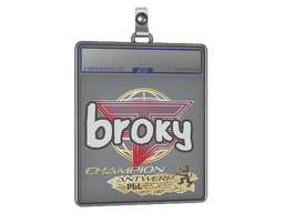 Sticker Slab | broky (Champion) | Antwerp 2022