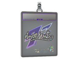 Sticker Slab | dav1d (Glitter) | Antwerp 2022