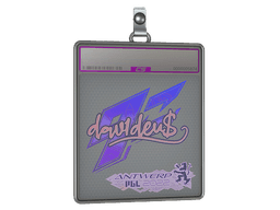 Sticker Slab | dav1d (Holo) | Antwerp 2022