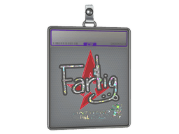Sticker Slab | Farlig (Glitter) | Antwerp 2022
