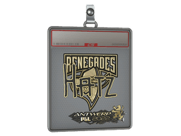 Sticker Slab | hatz (Gold) | Antwerp 2022