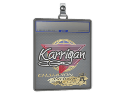 Sticker Slab | karrigan (Champion) | Antwerp 2022