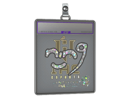 Sticker Slab | nin9 (Glitter) | Antwerp 2022