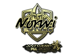 Sticker | Norwi (Gold) | Antwerp 2022