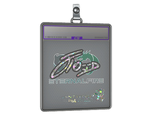 Sticker Slab | xfl0ud (Glitter) | Antwerp 2022