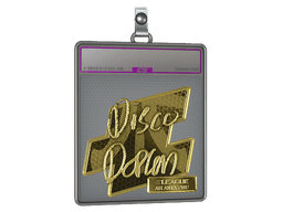 Sticker Slab | disco doplan (Gold) | Atlanta 2017