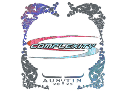 Sticker | Complexity Gaming (Holo) | Austin 2025