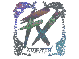 Sticker | Fluxo (Holo) | Austin 2025