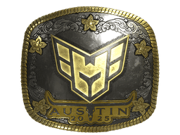 Sticker | HEROIC (Gold) | Austin 2025