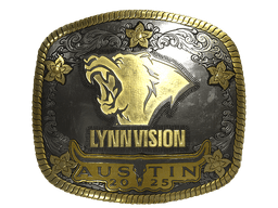 Sticker | Lynn Vision (Gold) | Austin 2025