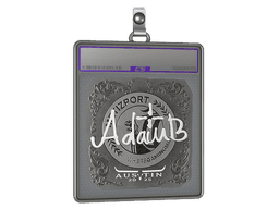 Sticker Slab | adamb (Foil) | Austin 2025