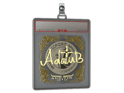 Sticker Slab | adamb (Gold) | Austin 2025