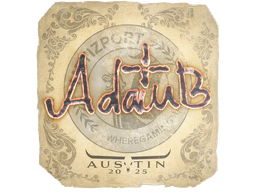 Sticker | adamb | Austin 2025