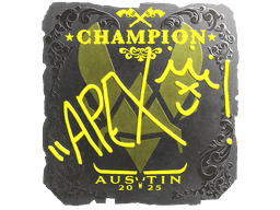 Sticker | apEX (Foil, Champion) | Austin 2025