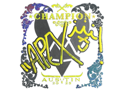 Sticker | apEX (Holo, Champion) | Austin 2025