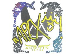 Sticker | apEX (Holo) | Austin 2025