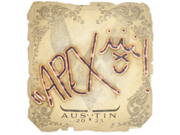 Sticker | apEX | Austin 2025